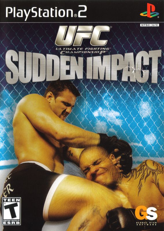 UFC Sudden Impact box art for Playstation 2